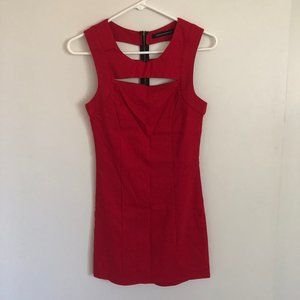 Foreign Exchange Red Mini Dress